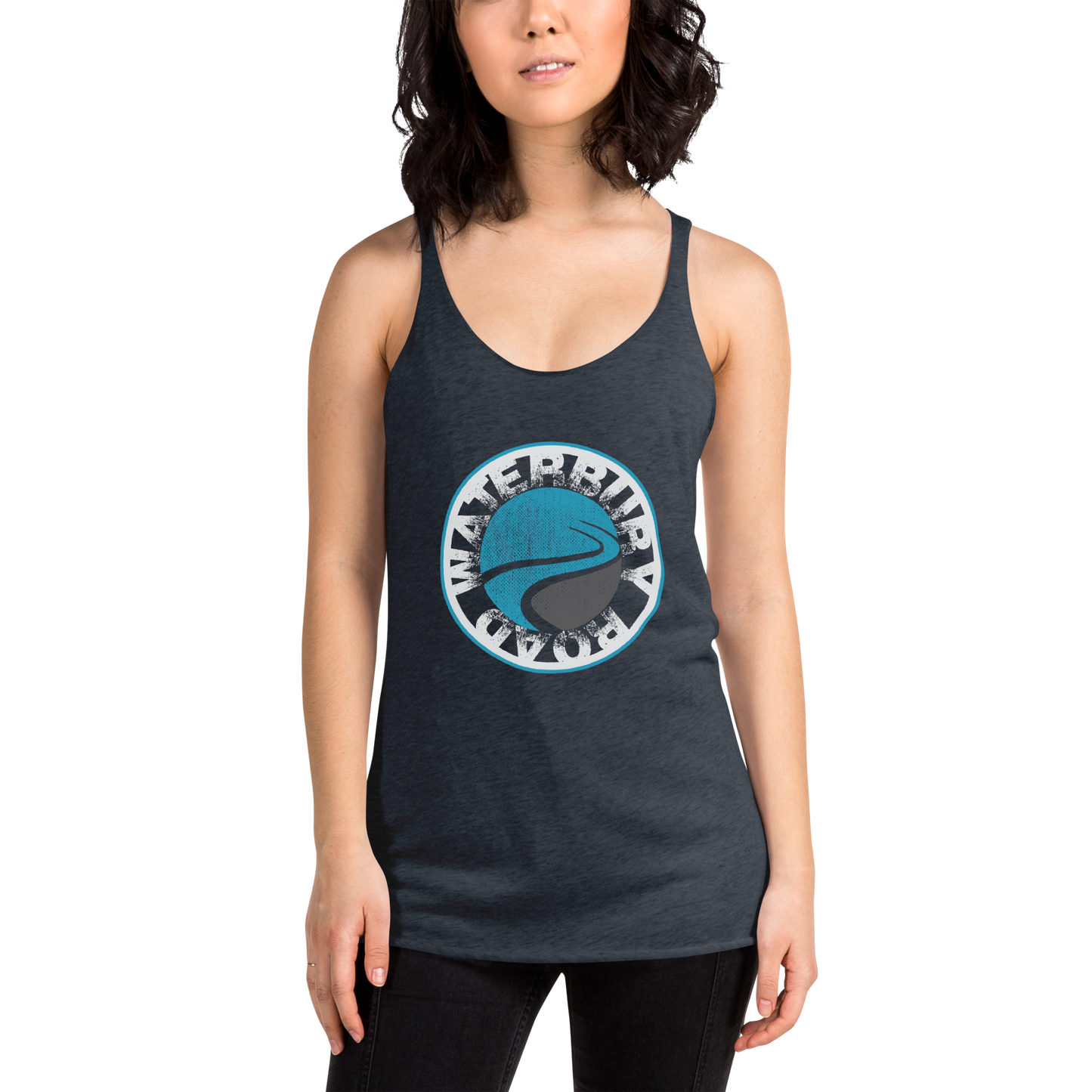 Waterbury Road Logo Dark Women's Tank-Top