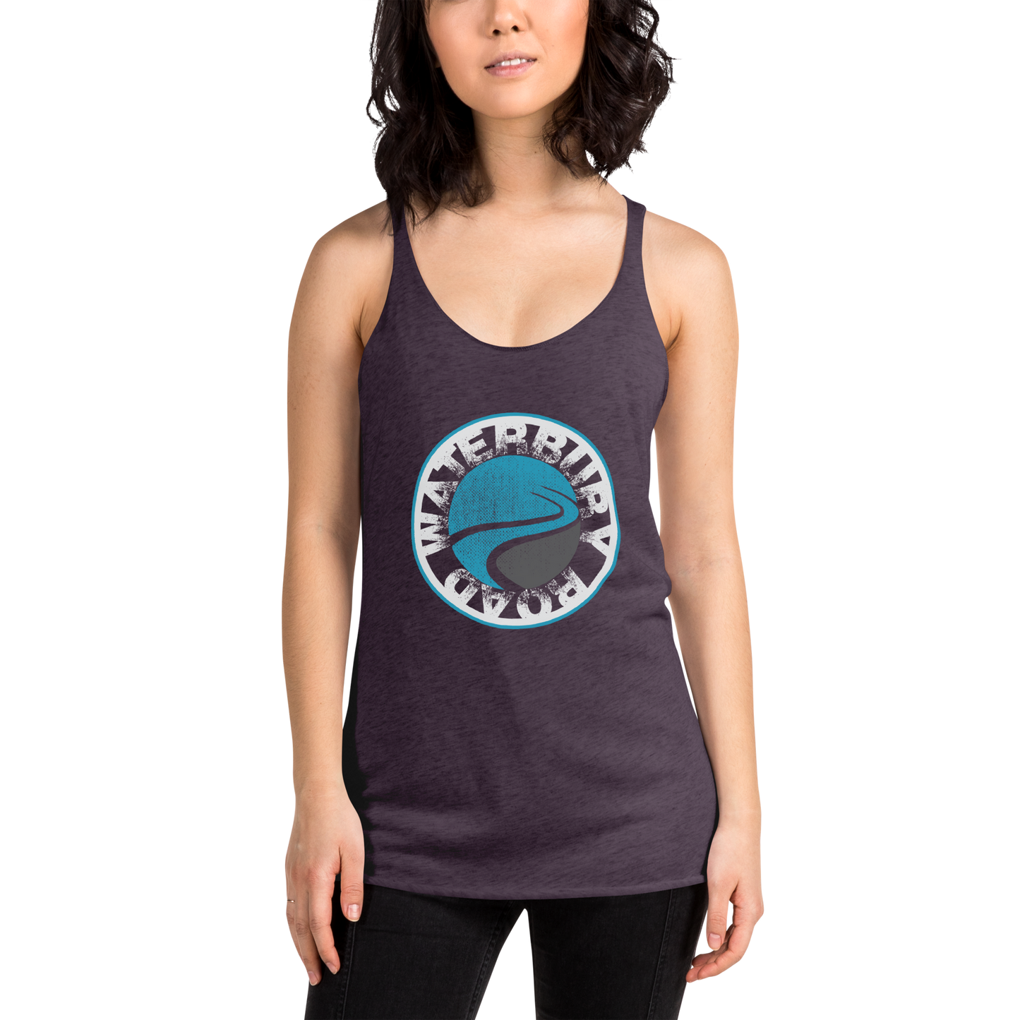 Waterbury Road Logo Dark Women's Tank-Top