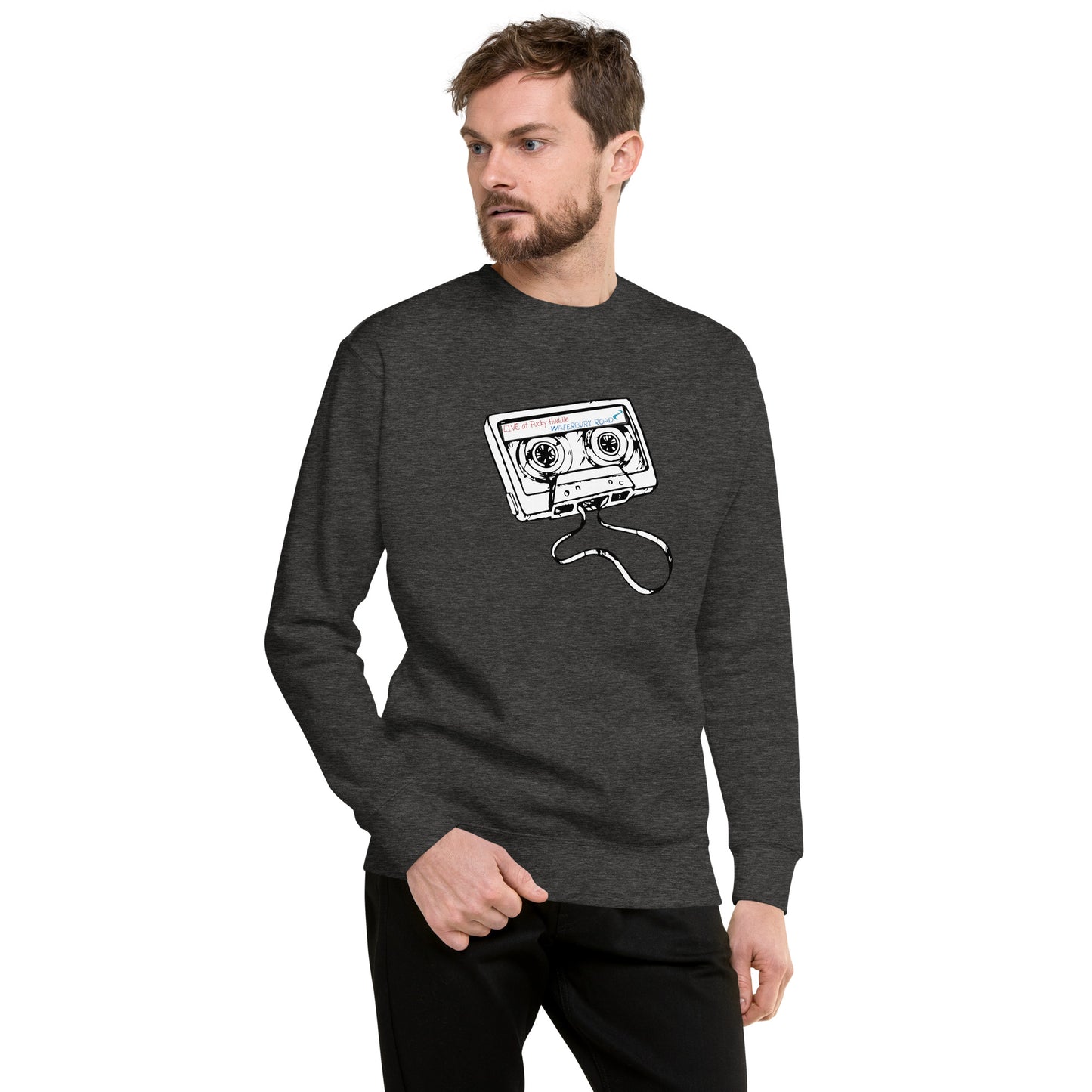 Waterbury Road Dark Mix Tape Ribbon Sweater