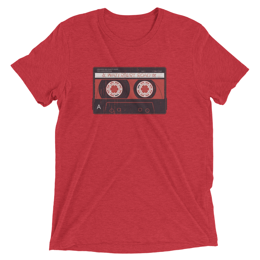 Waterbury Road Red Cassette Short sleeve t-shirt