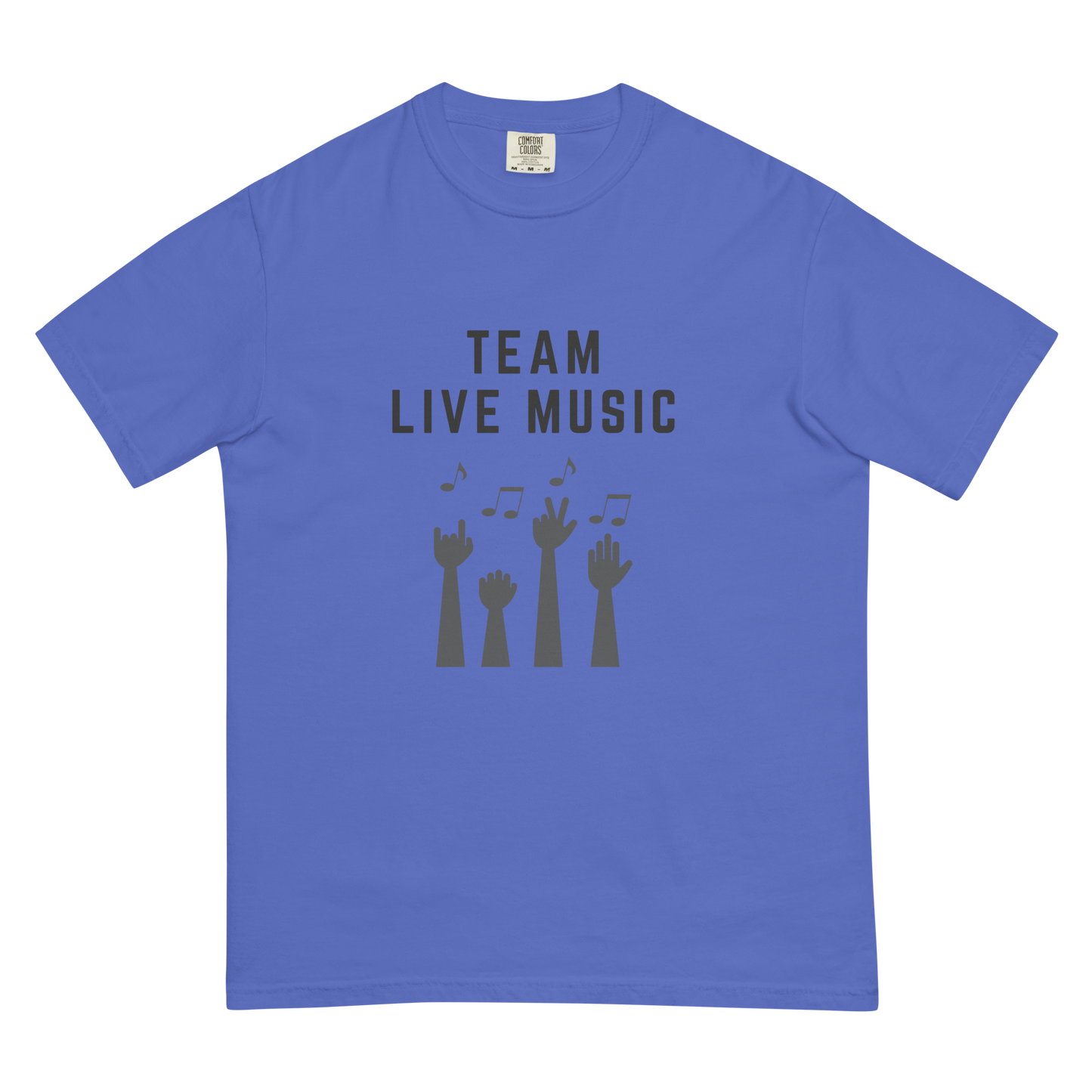 Team Live Music Heavyweight t-shirt