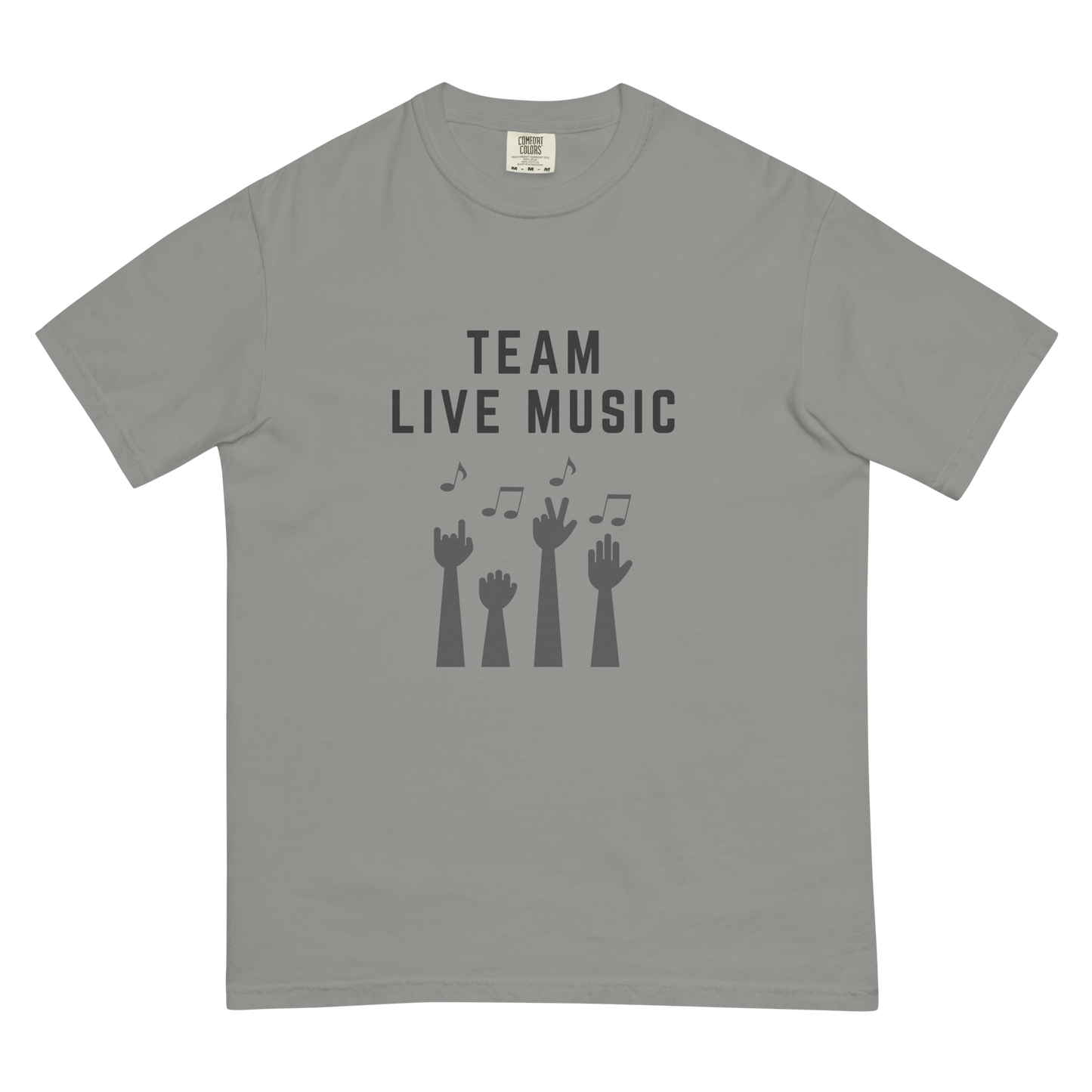 Team Live Music Heavyweight t-shirt