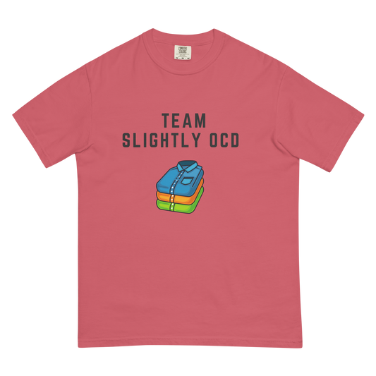 Team Slightly OCD Heavyweight t-shirt