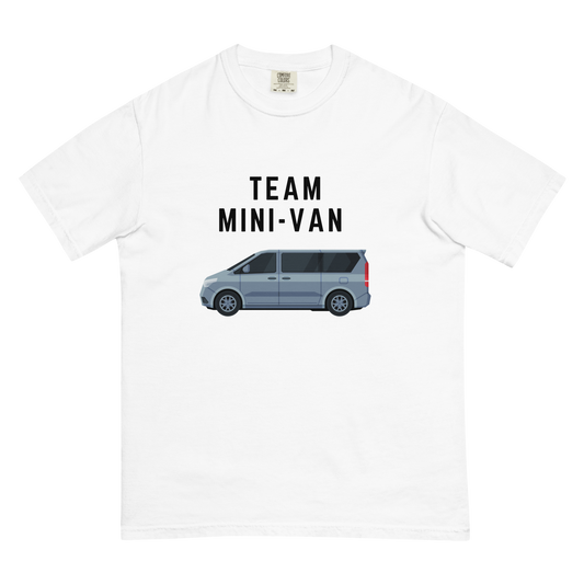 Team Mini-Van Heavyweight t-shirt