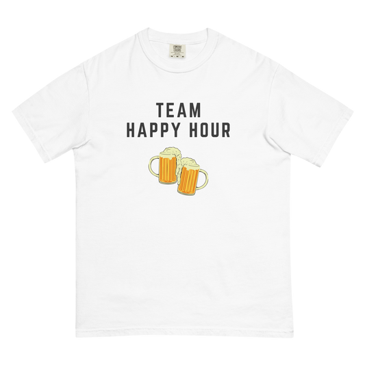Team Happy Hour Heavyweight t-shirt