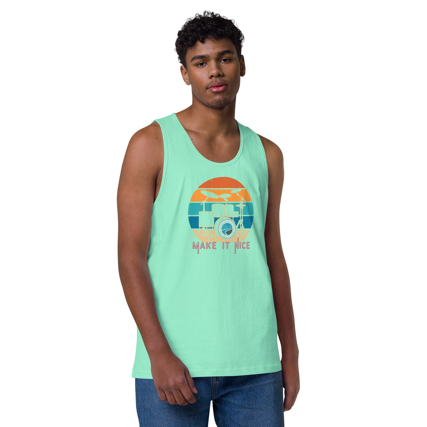 Men's Waterbury Road Black 'Make it Nice' Tanktop