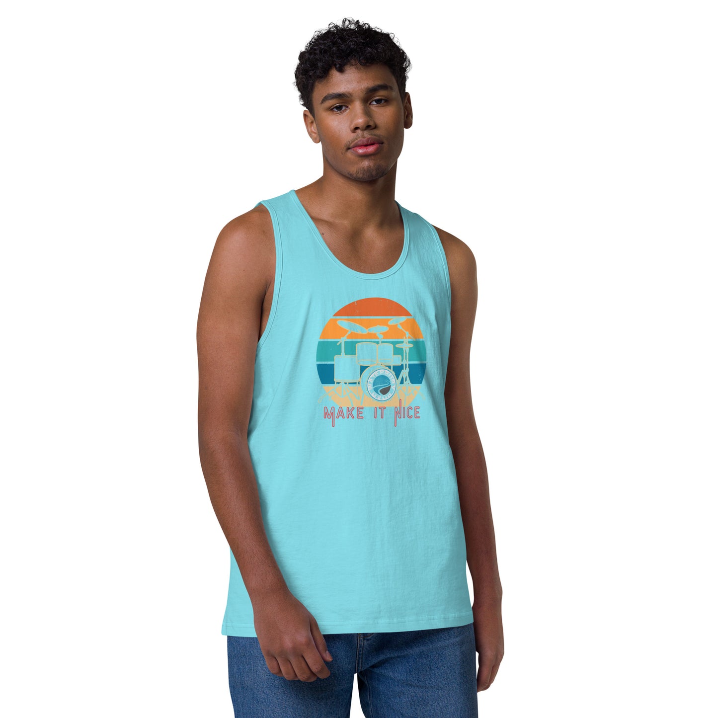 Men's Waterbury Road Black 'Make it Nice' Tanktop