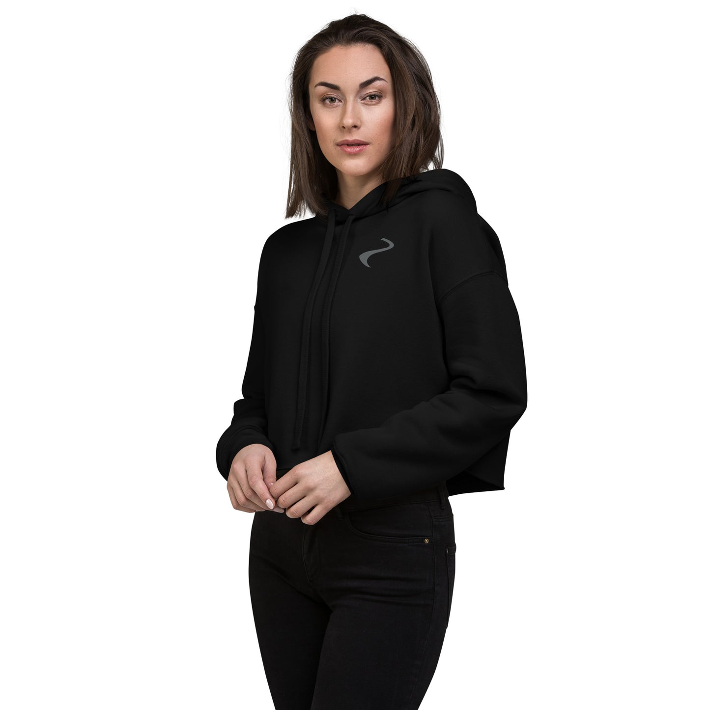 Waterbury Road Front/Back Women's Crop Hoodie