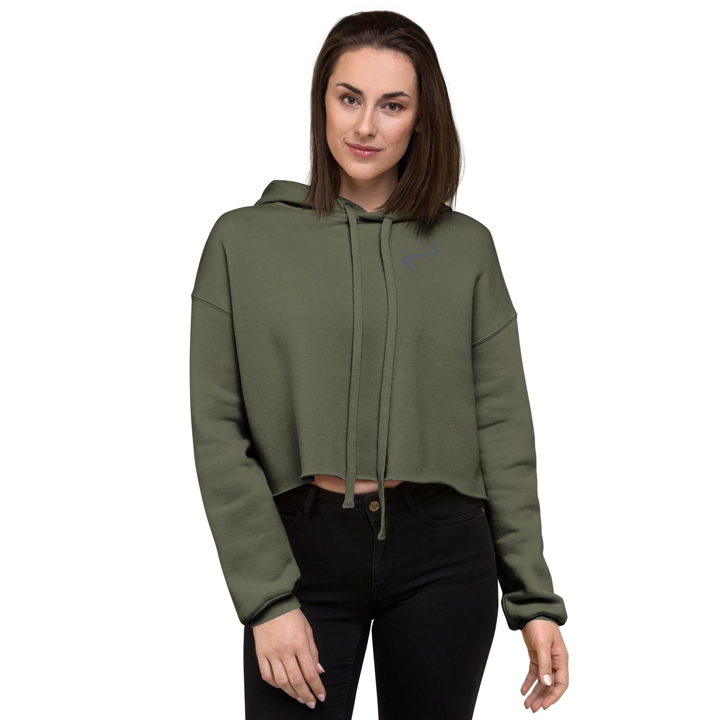 Waterbury Road Front/Back Women's Crop Hoodie