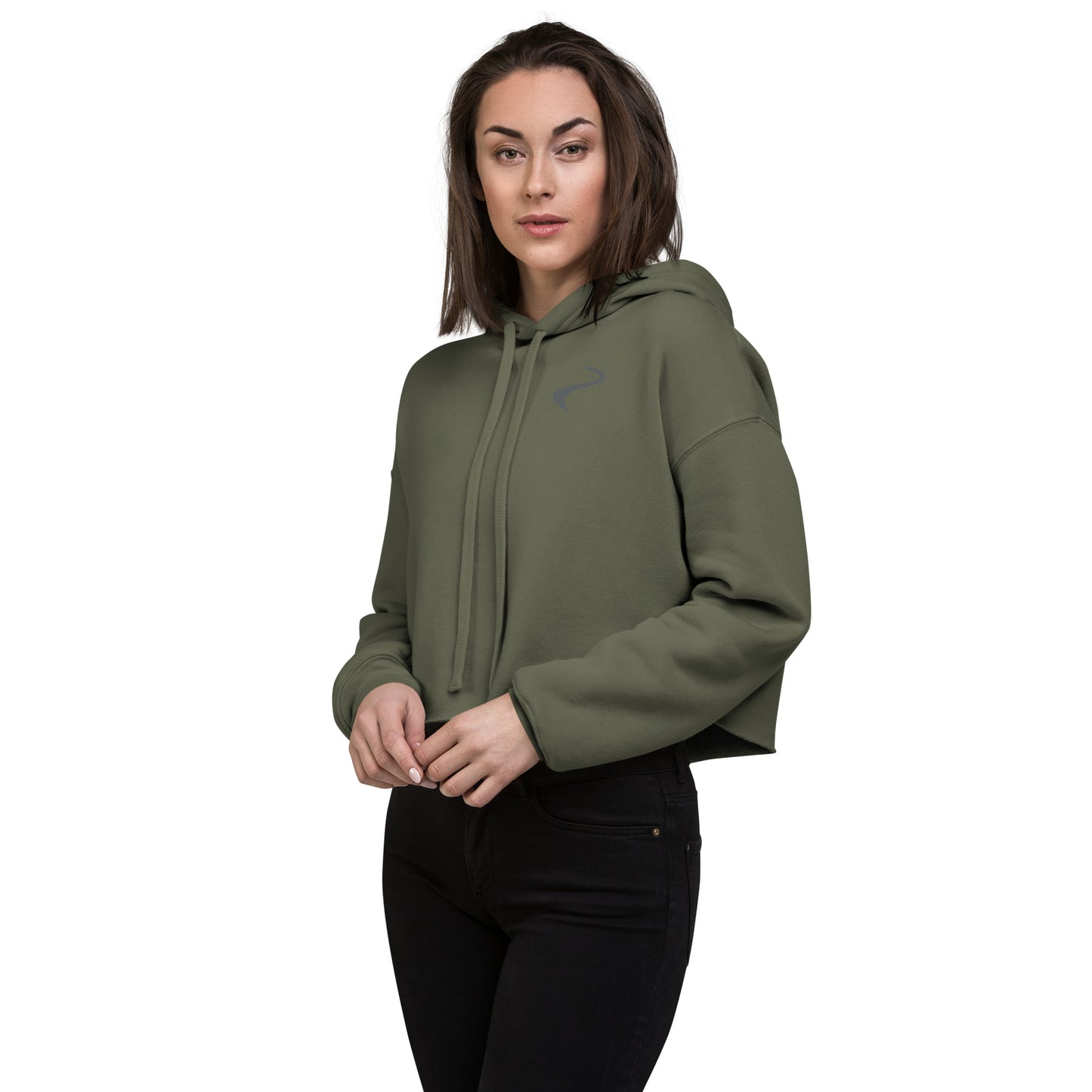 Waterbury Road Front/Back Women's Crop Hoodie