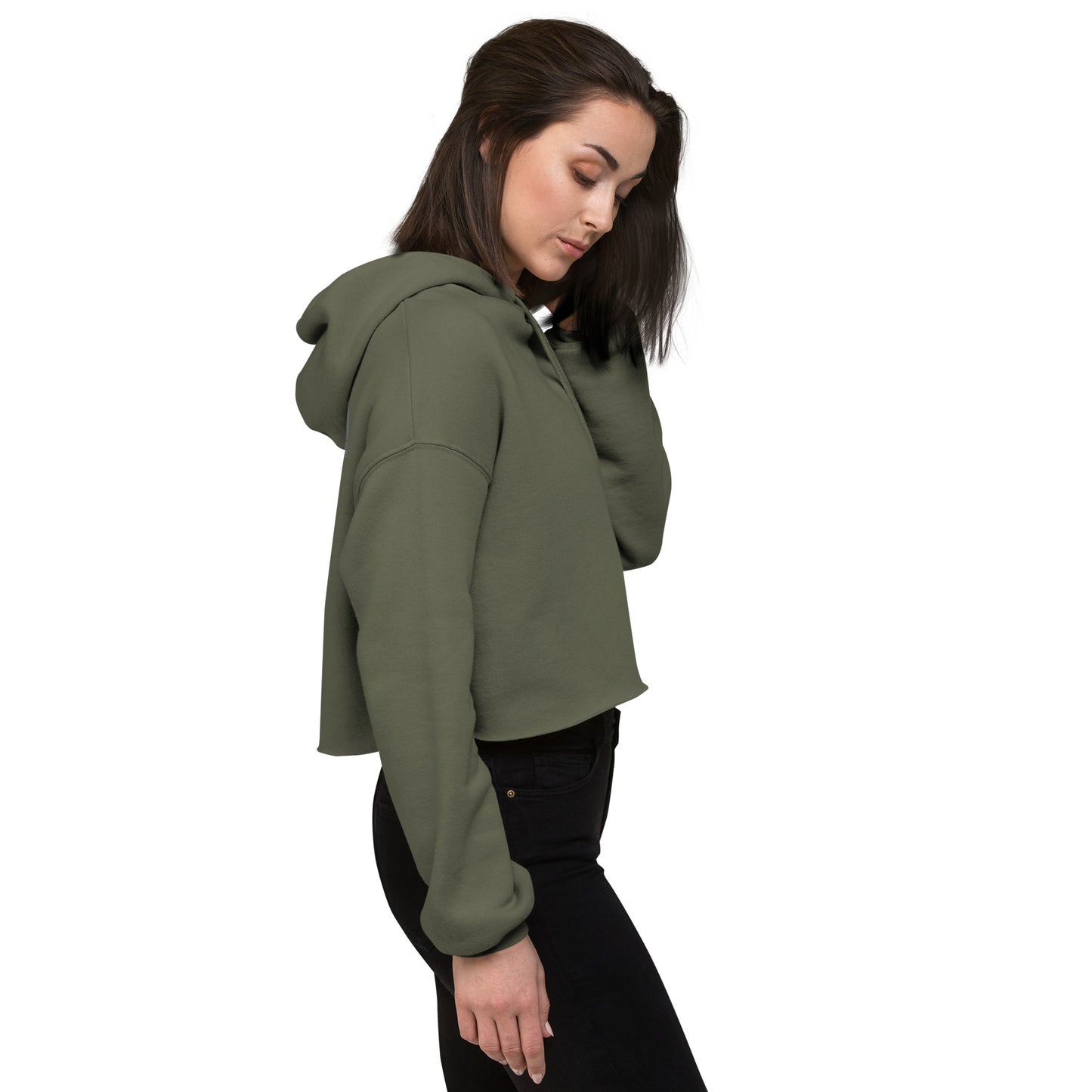 Waterbury Road Front/Back Women's Crop Hoodie