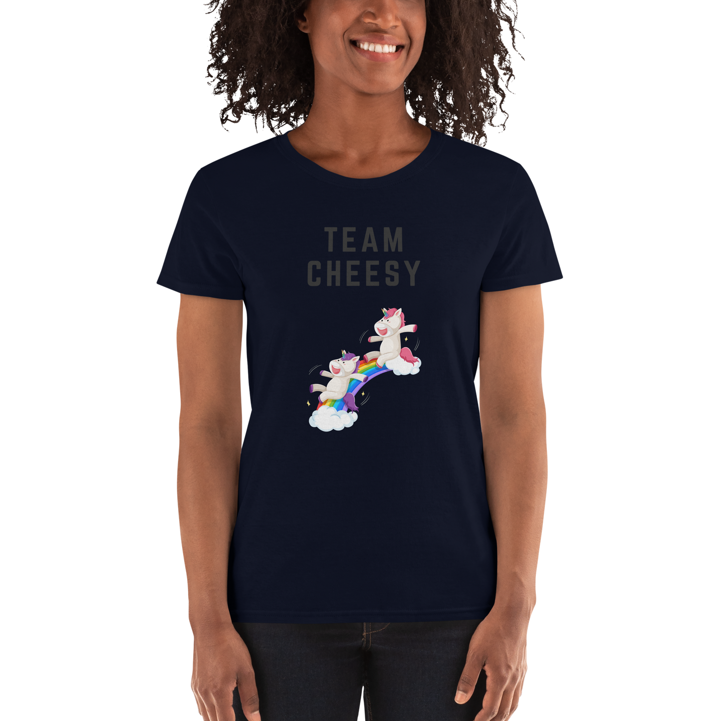 Team Cheesy Women's short sleeve Loose t-shirt