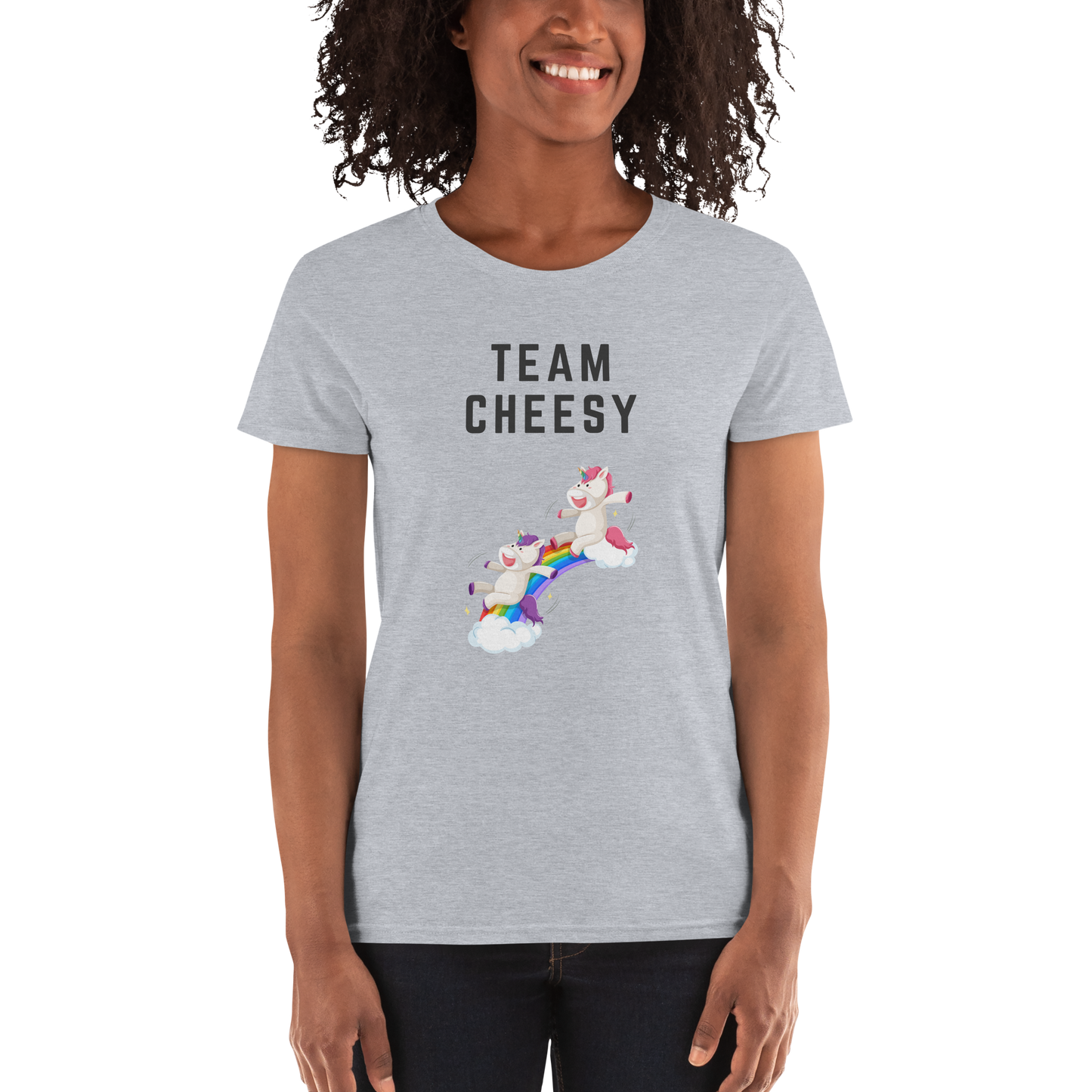 Team Cheesy Women's short sleeve Loose t-shirt