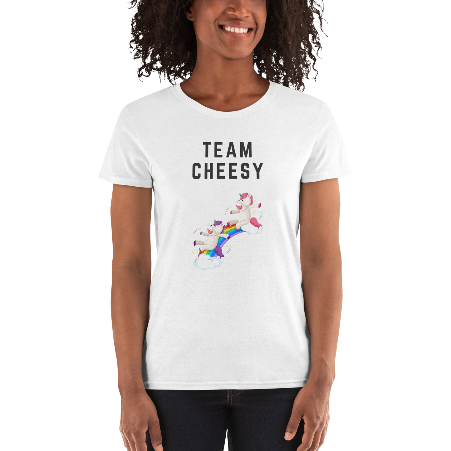 Team Cheesy Women's short sleeve Loose t-shirt