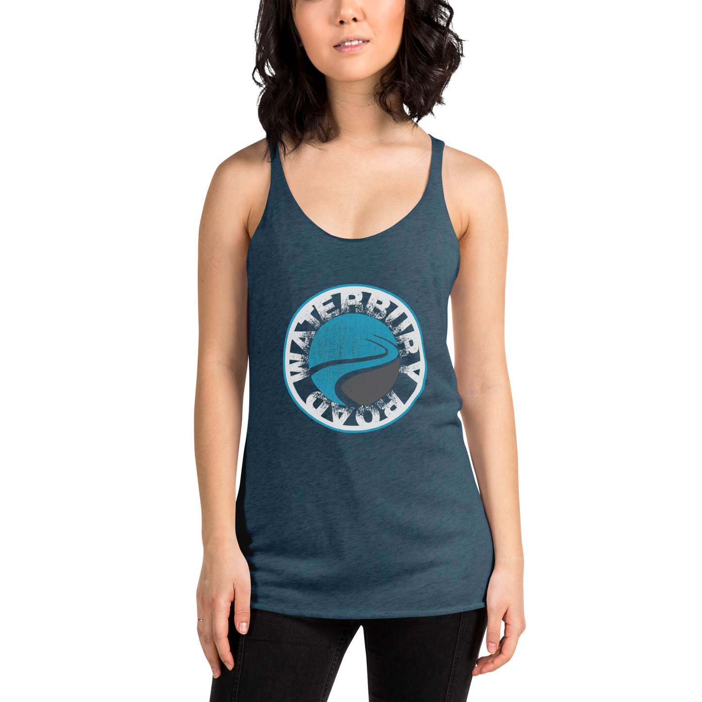 Waterbury Road Logo Dark Women's Tank-Top