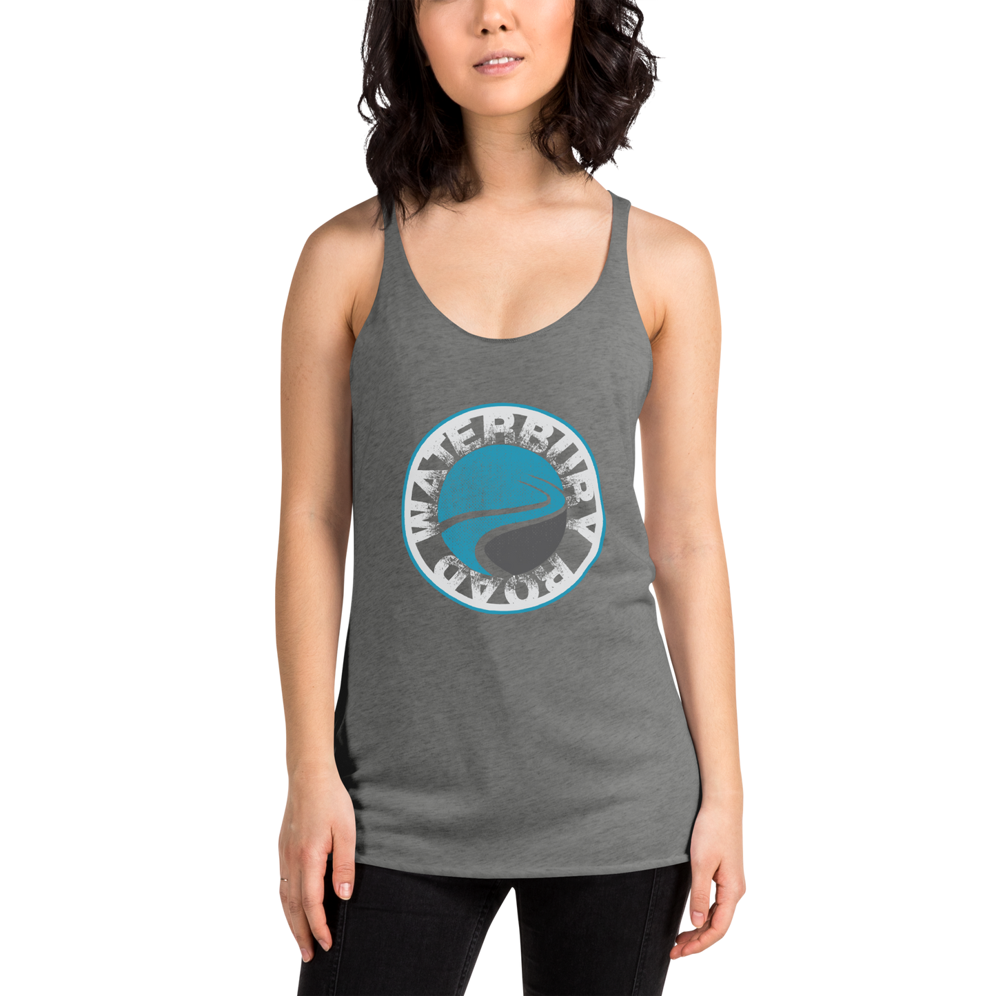 Waterbury Road Logo Dark Women's Tank-Top